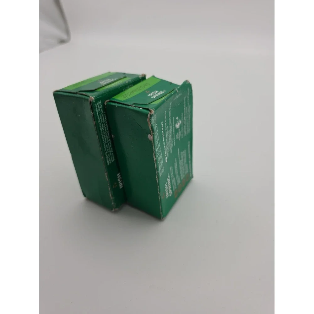 NEW (2 Total) Irish Spring Original Deodorant Bar Soap (2) 4oz